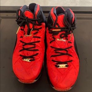 LEBRON 12 EXT 'RED PAISLEY'